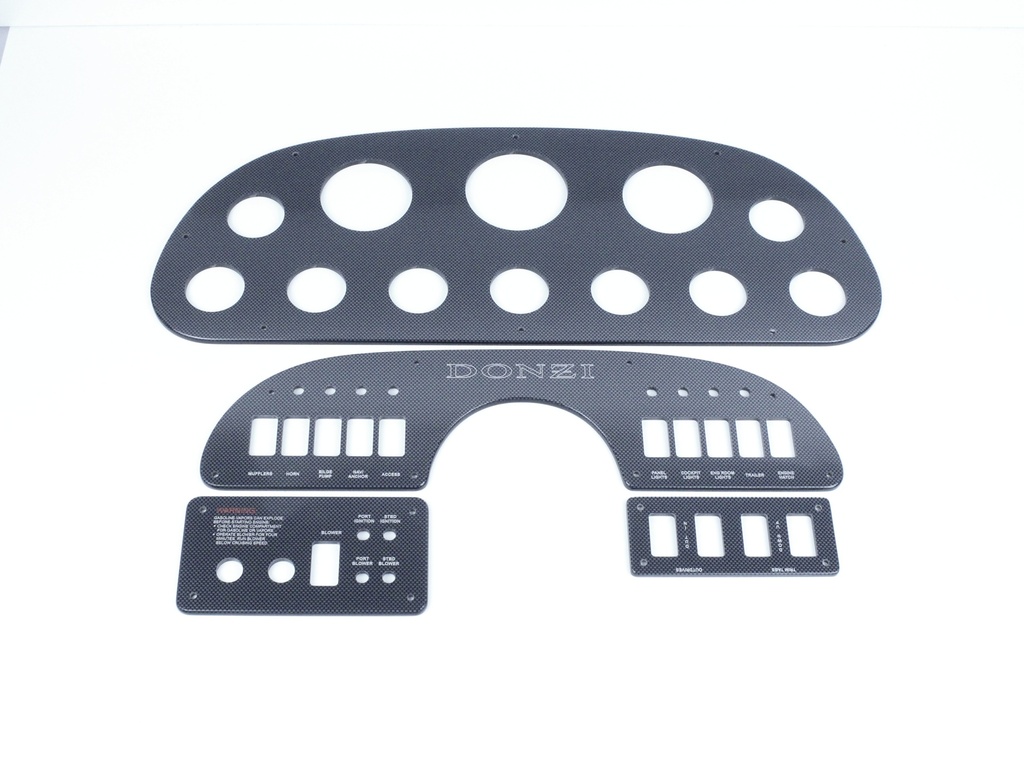 Donzi 33ZX Dash Panel Set